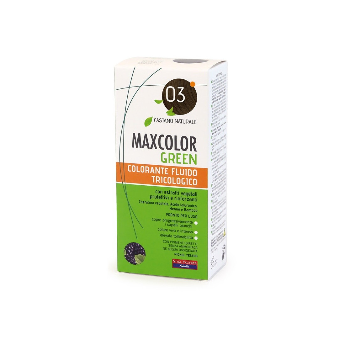MAXCOLOR GREEN 03 NATURAL BROWN