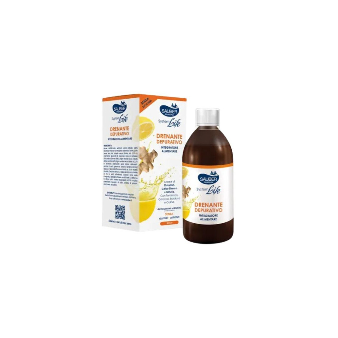 SAUBER DRENANTE DEPURATIV500ML