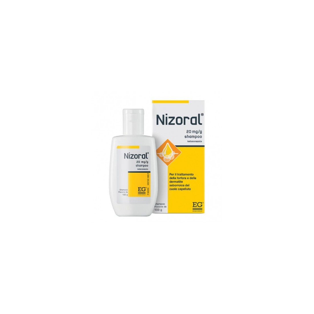 NIZORAL SHAMPOO FL 100G 20MG/G
