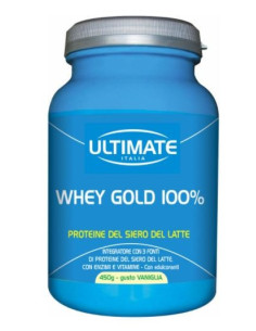 ULTIMATE WHEY GOLD 100% GUSTO VANIGLIA 450G