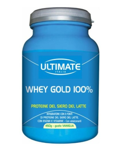 ULTIMATE WHEY GOLD 100% GUSTO VANIGLIA 450G