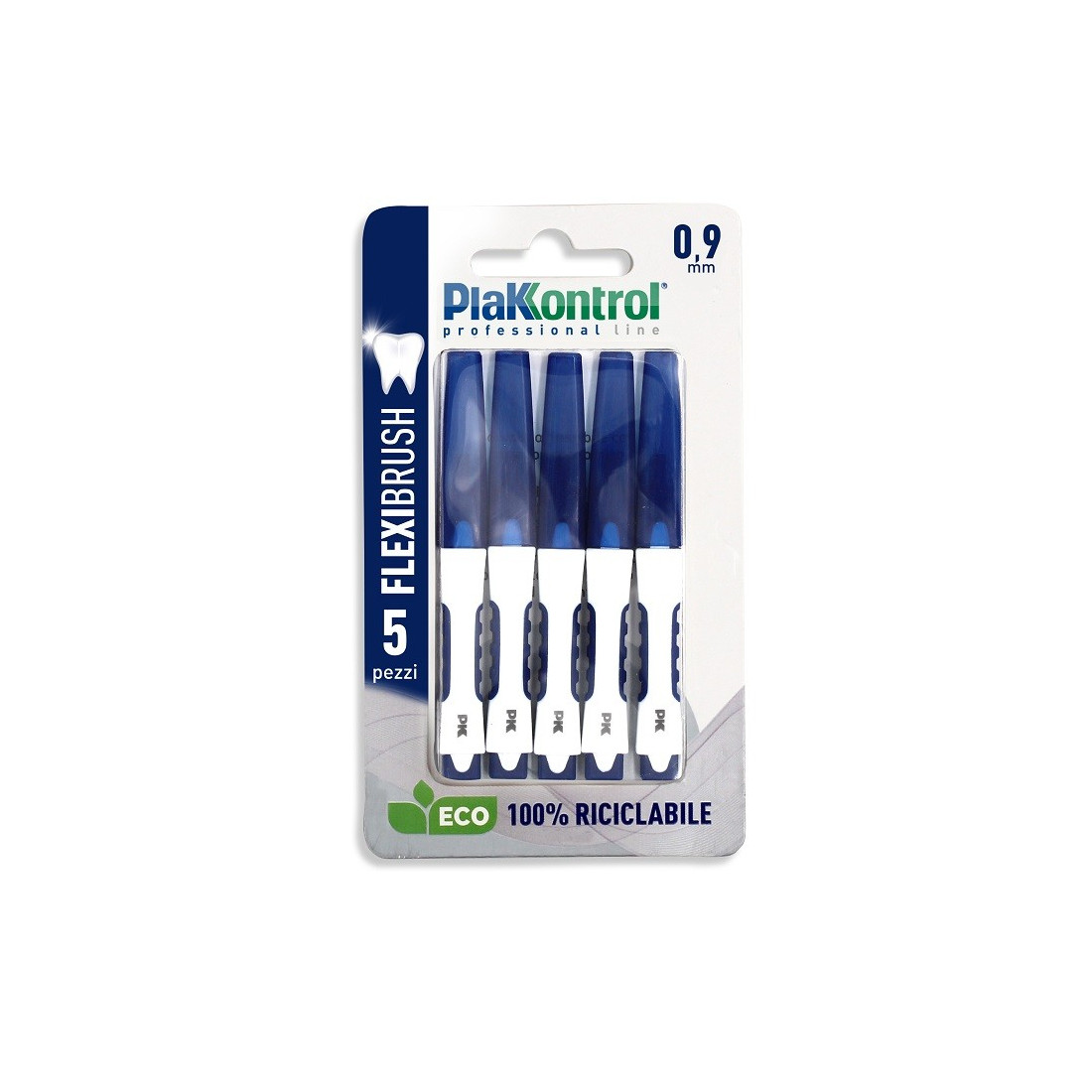 PLAKKONTROL FLEXIBRUSH 0,9 5PZ