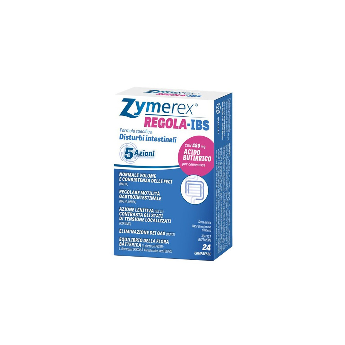 ZYMEREX REGOLA-IBS 24CPR
