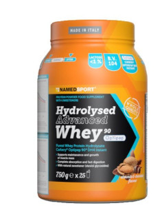 NAMED HYDROLYSED ADVANCED WHEY GUSTO CIOCCOLATO E MANDORLE 750 G