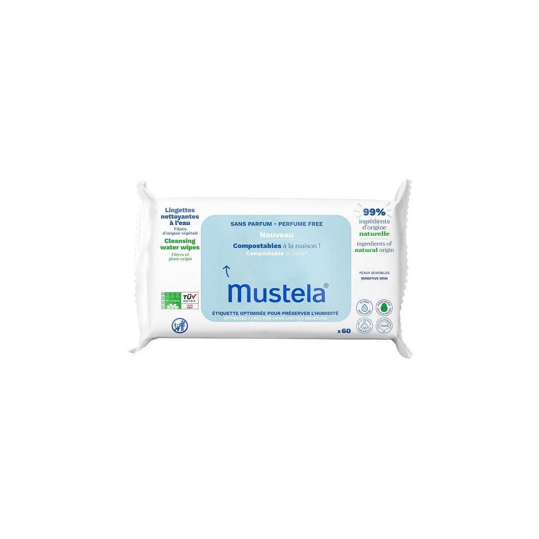 MUSTELA SALVIETTE ACQUA COMP