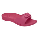 SCHOLL SUN PVC W RUBY RED 39