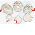 MASK SIL VENTILATION 3