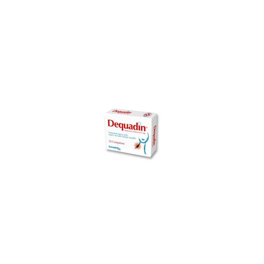 DEQUADIN 20CPR 0.25MG