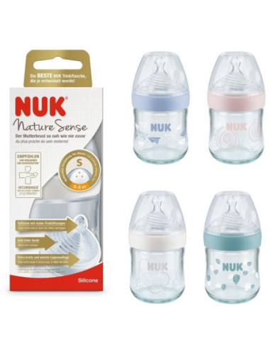 NUK BIBERON NAT SENSE SI 150ML