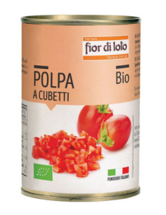POLPA POMODORO CUBETTI BIO400G