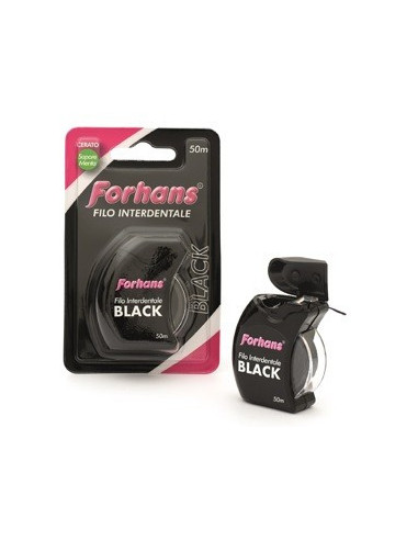 FORHANS FILO INTERD BLACK 50M