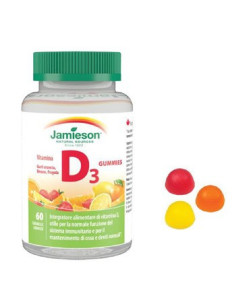 JAMIESON VITAMINA D GUM 60CARA