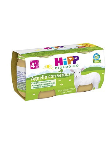 HIPP BIO OMOG AGNELLO 2X80G