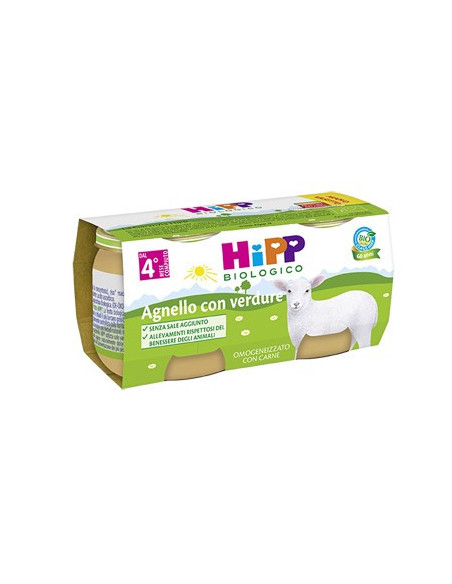 HIPP BIO OMOG AGNELLO 2X80G