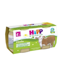 HIPP BIO OMOG VITELLO 2X80G