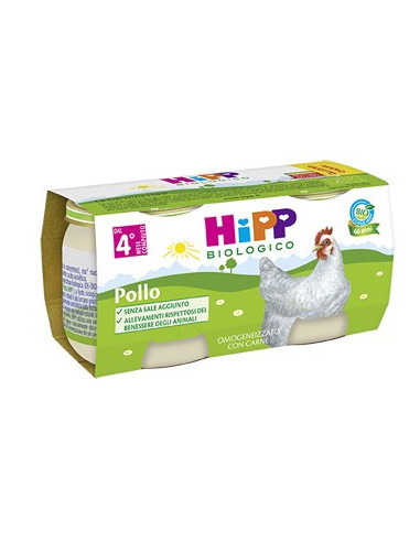 HIPP BIO OMOG POLLO 2X80G