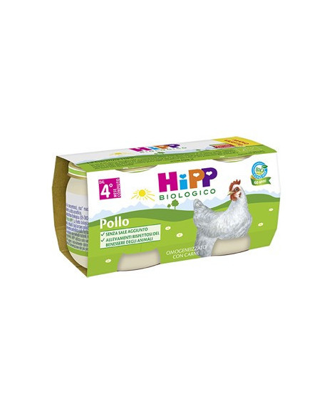 HIPP BIO OMOG POLLO 2X80G