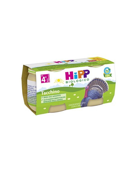 HIPP BIO OMOG TACCHINO 2X80G