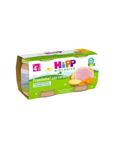 HIPP BIO OMOG PROSC VERD 2X80G