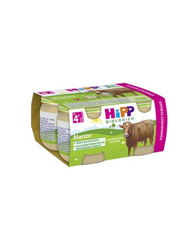 HIPP BIO OMOG MANZO 4X80G