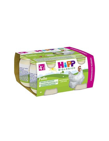 HIPP BIO OMOG POLLO 4X80G
