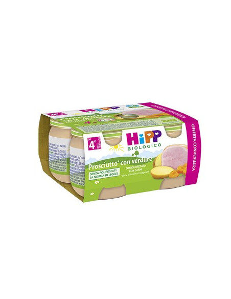 HIPP BIO OMOG PROSC VERD 4X80G
