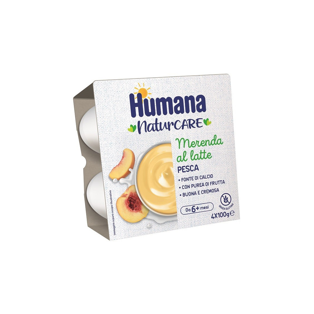 HUMANA MERENDA PESCA 4PZ 100G