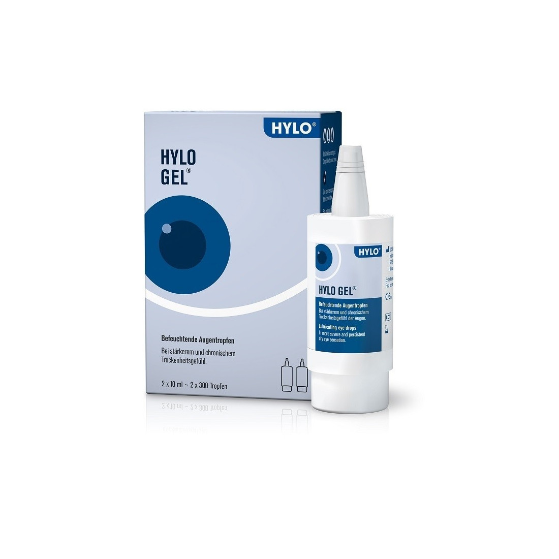 HYLO GEL COLLIRIA 2FL 10ML
