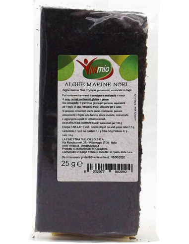 ALGHE NORI FOGLI VVM 25G