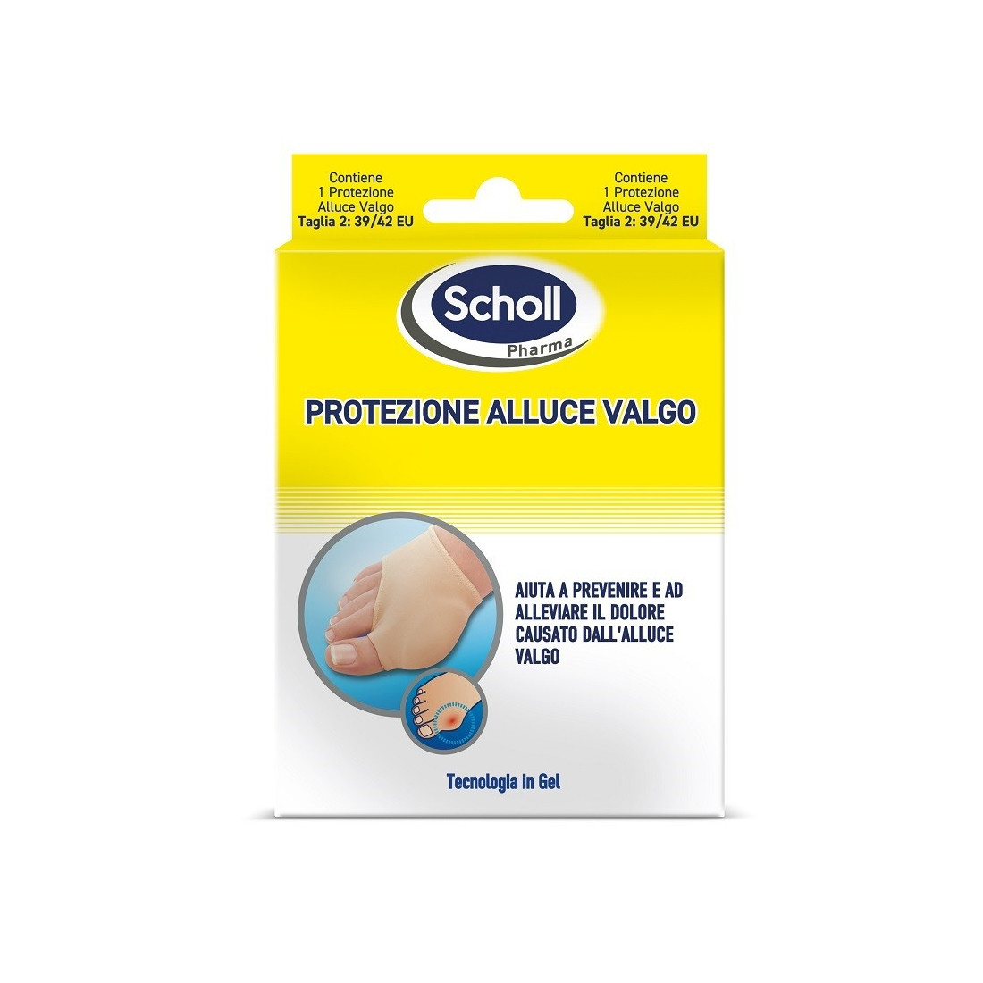 SCHOLL PROTEZIONE ALL VALGO L