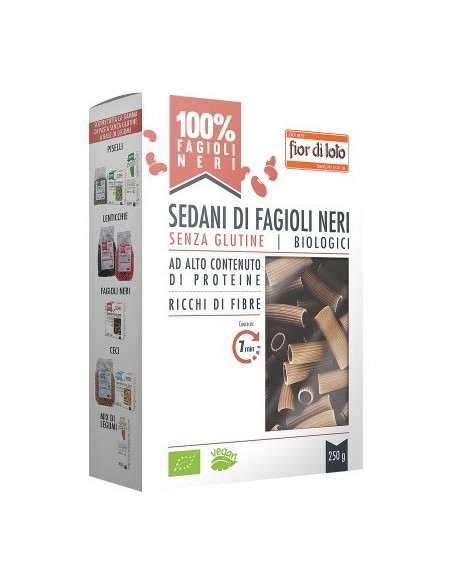 SEDANI FAGIOLI NERI S/GL 250G