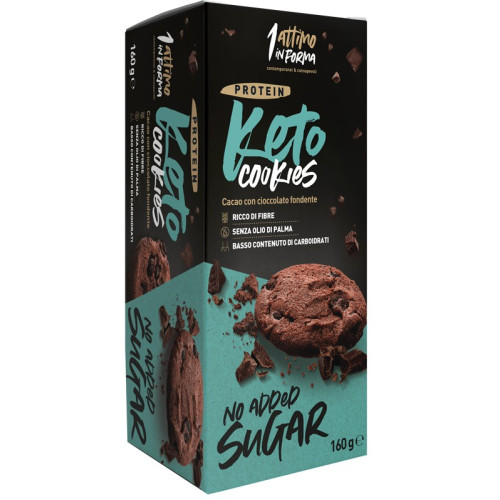 KETO COOKIES COCOA AND DARK CHOCOLATE
