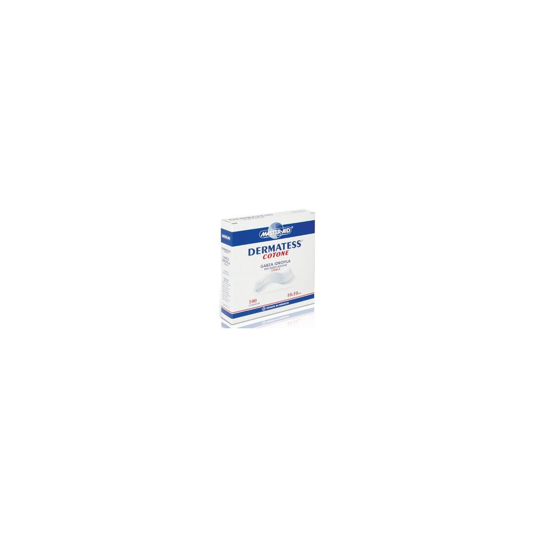 DERMATESS COT GARZA 10X10 100P