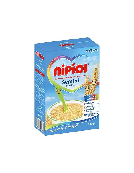 NIPIOL PASTINA SEMINI 300G