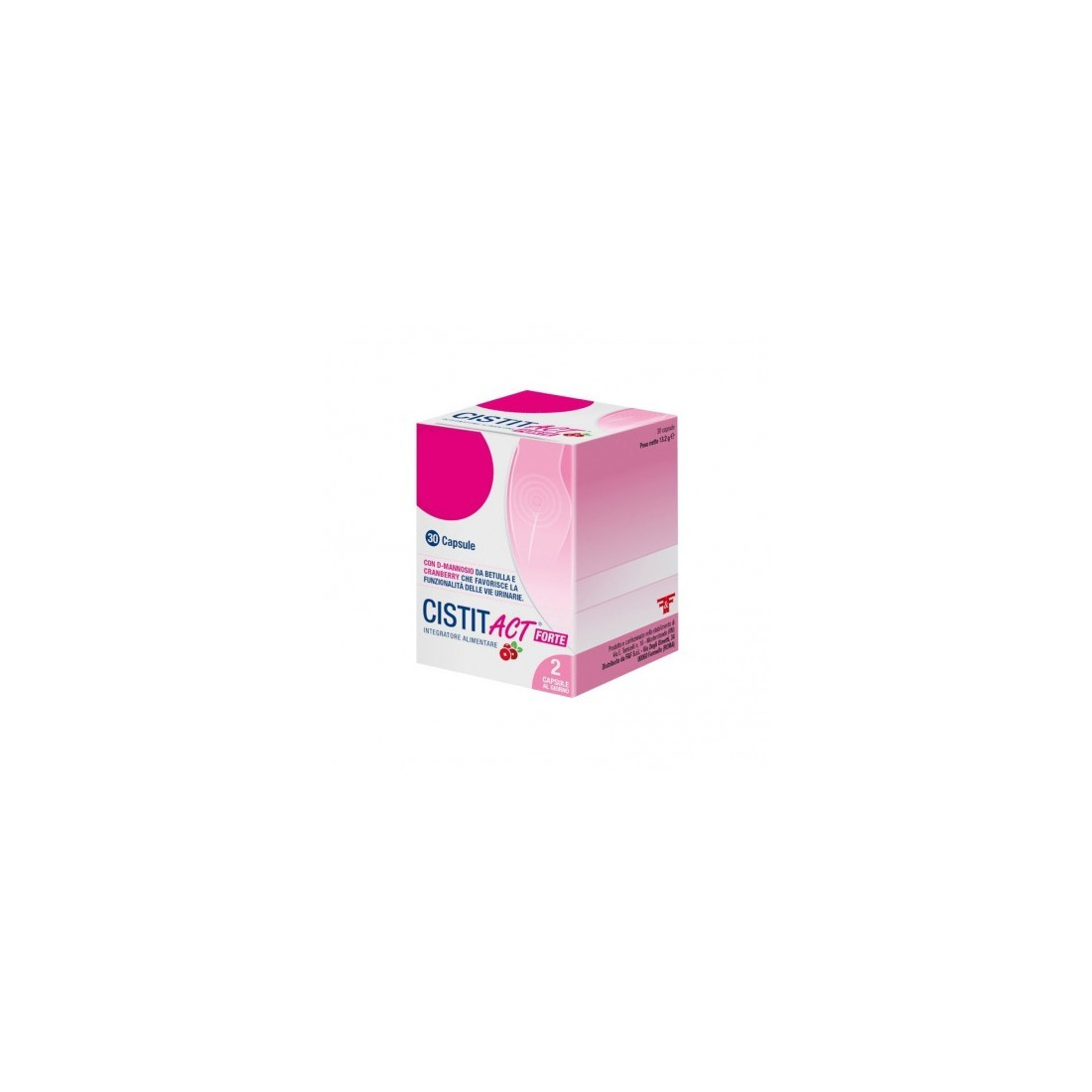 CISTIT ACT CRAMBERRY BASED SUPPLEMENT FOR THE URINARY TRACT