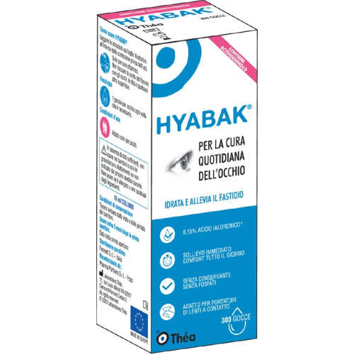 HYABAK OPHTHALMIC SOLUTION 10 ML
