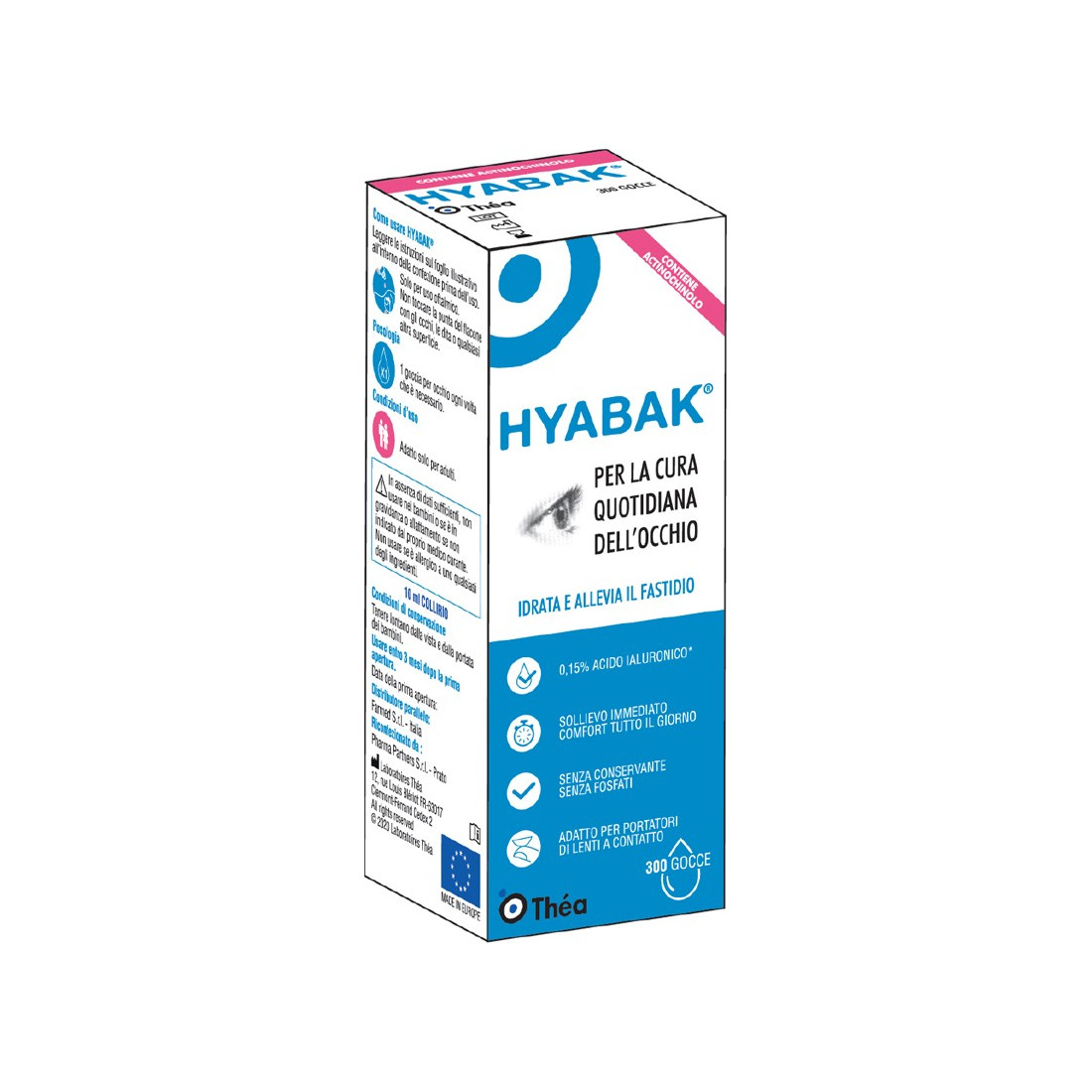 HYABAK OPHTHALMIC SOLUTION 10 ML
