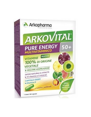 ARKOVITAL PURE ENERGY50+ 60CPS