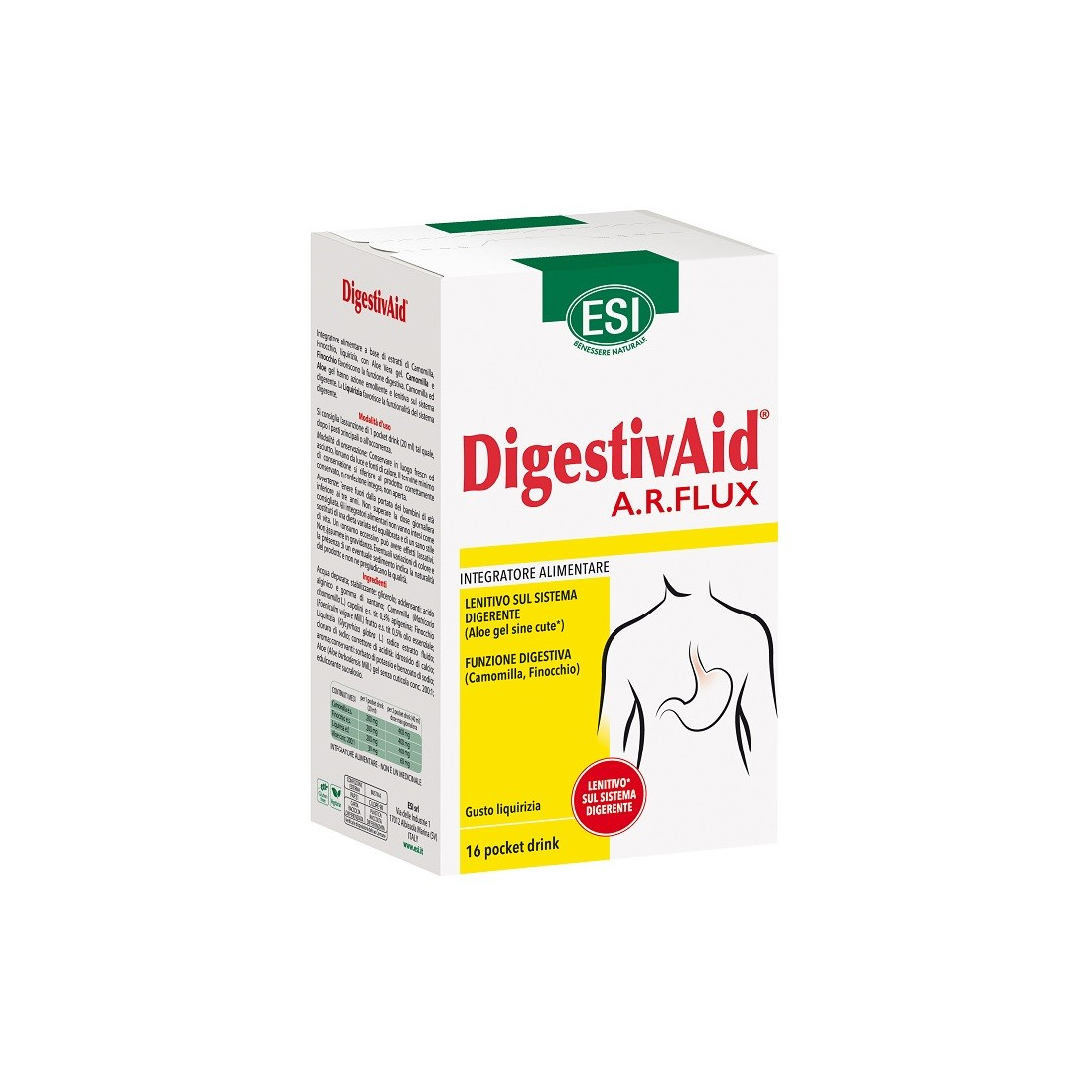 ESI DIGESTIVAID AR FLUX 16PZ