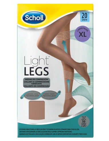 SCHOLL LIGHTLEGS20 DEN XL NUDE