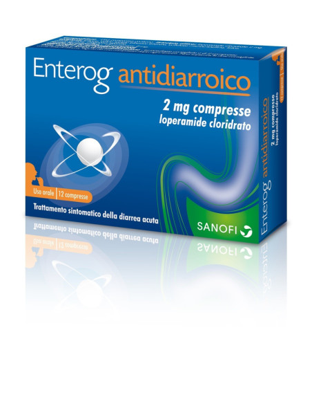 ENTEROG ANTIDIARROICO 12CPR2MG