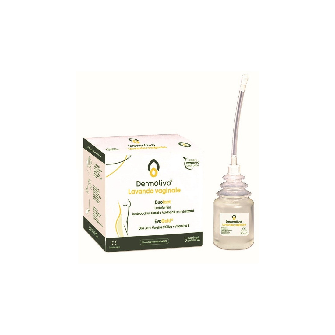 DERMOLIVO LAVANDA VAG 3F 80ML
