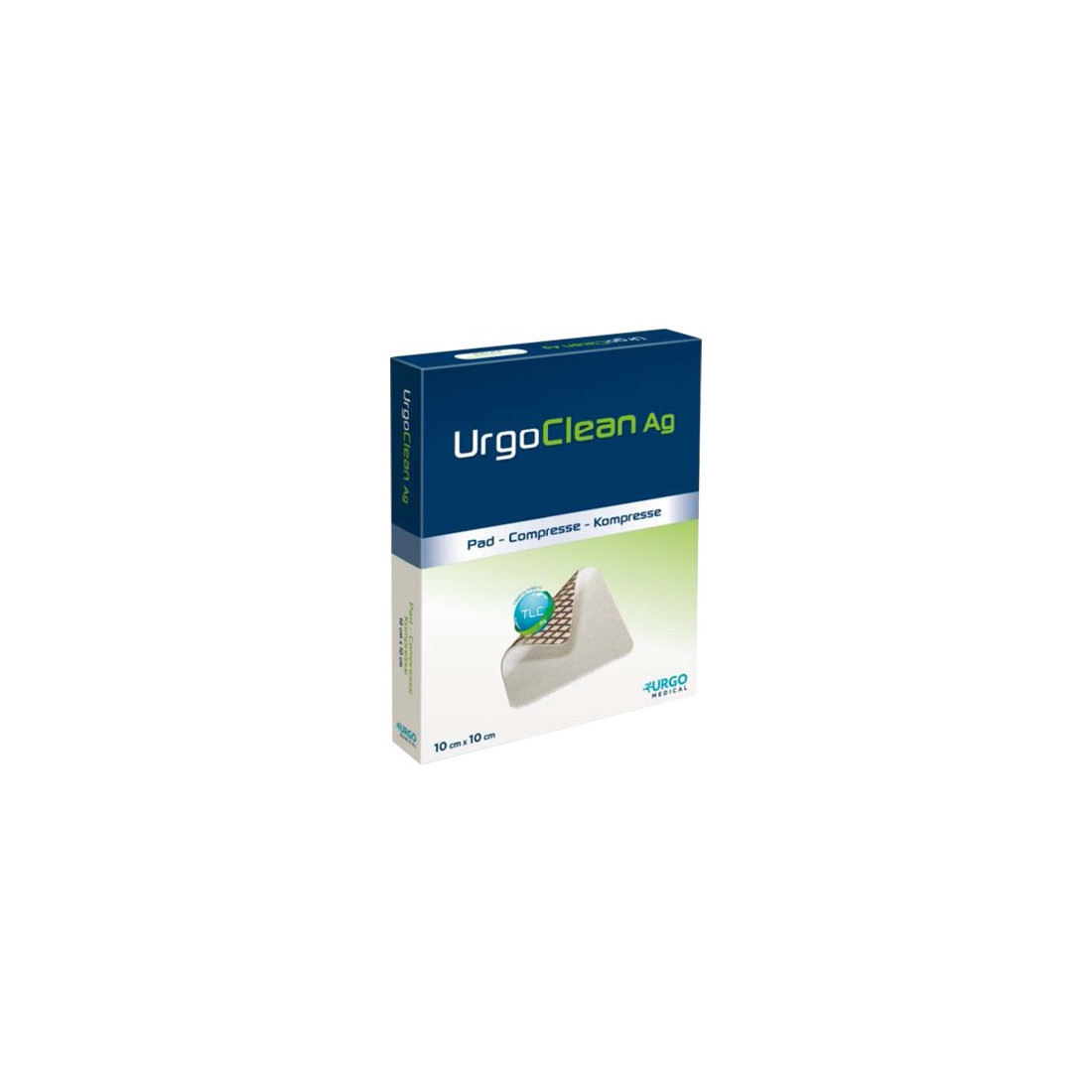 URGOCLEAN AG/SILVER 10X10 10PZ
