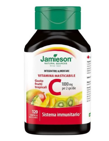 JAMIESON VIT C 1000 TRO 120CPR