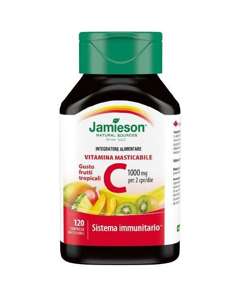 JAMIESON VIT C 1000 TRO 120CPR