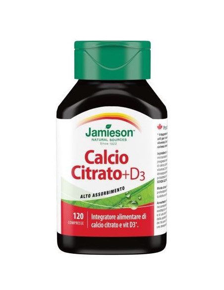 JAMIESON CALCIO CITRATO+VIT D3