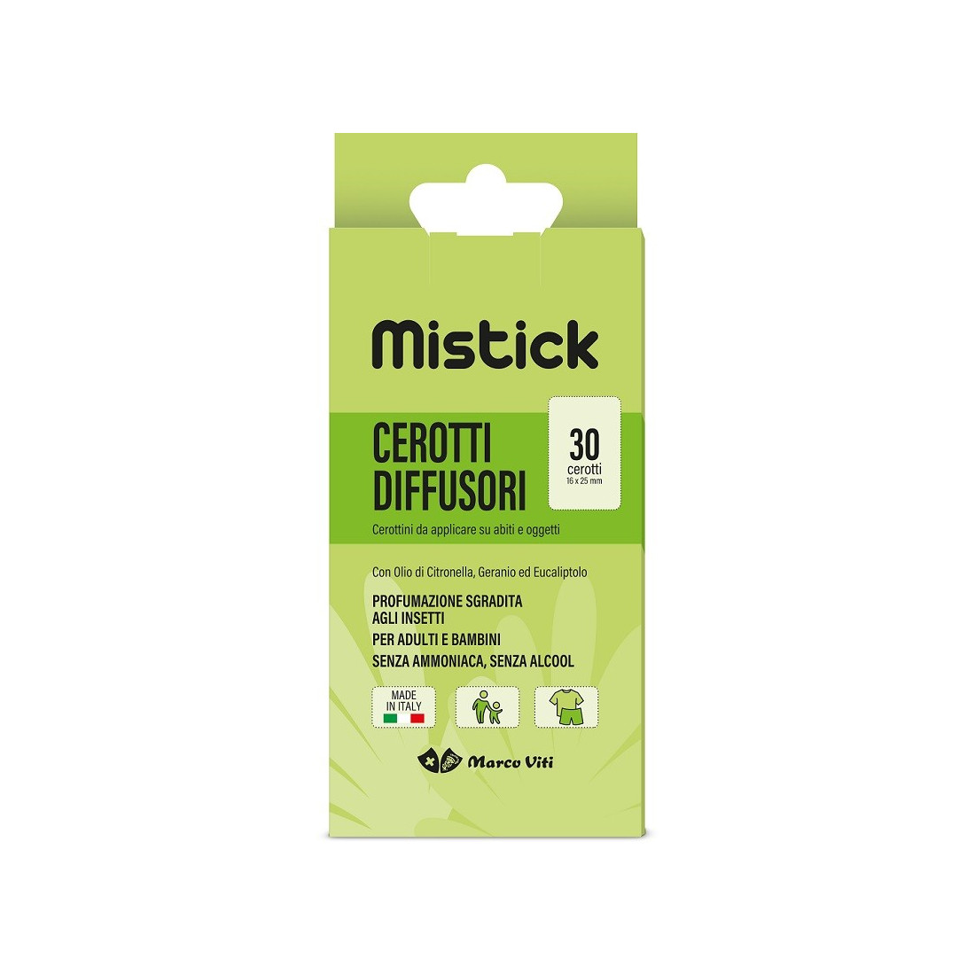 MISTICK CEROTTI CITRONELLA30PZ