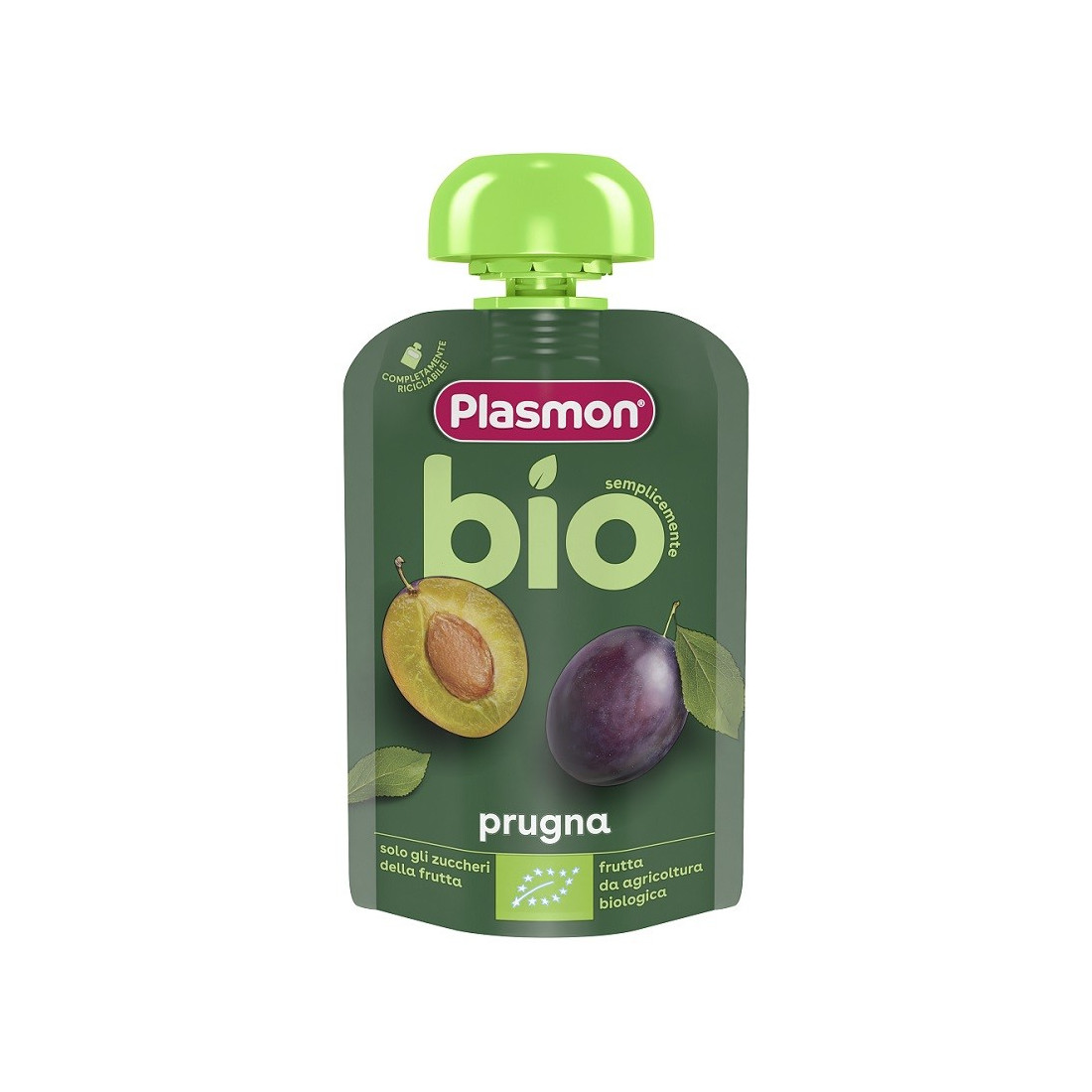 PLASMON PRUGNA BIO POUCHES100G