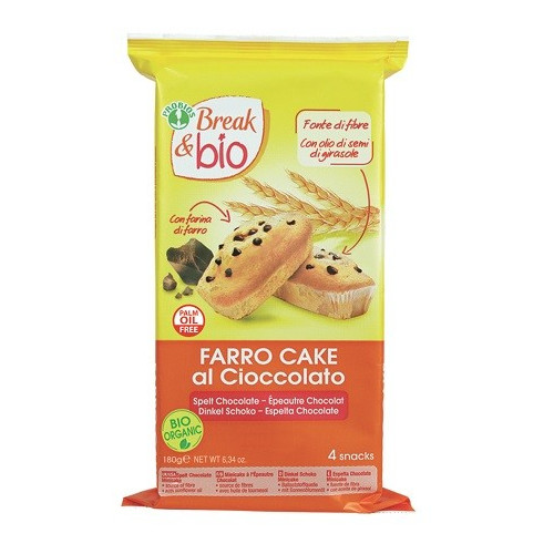 B&B FARRO CAKE CIOC 4X45G