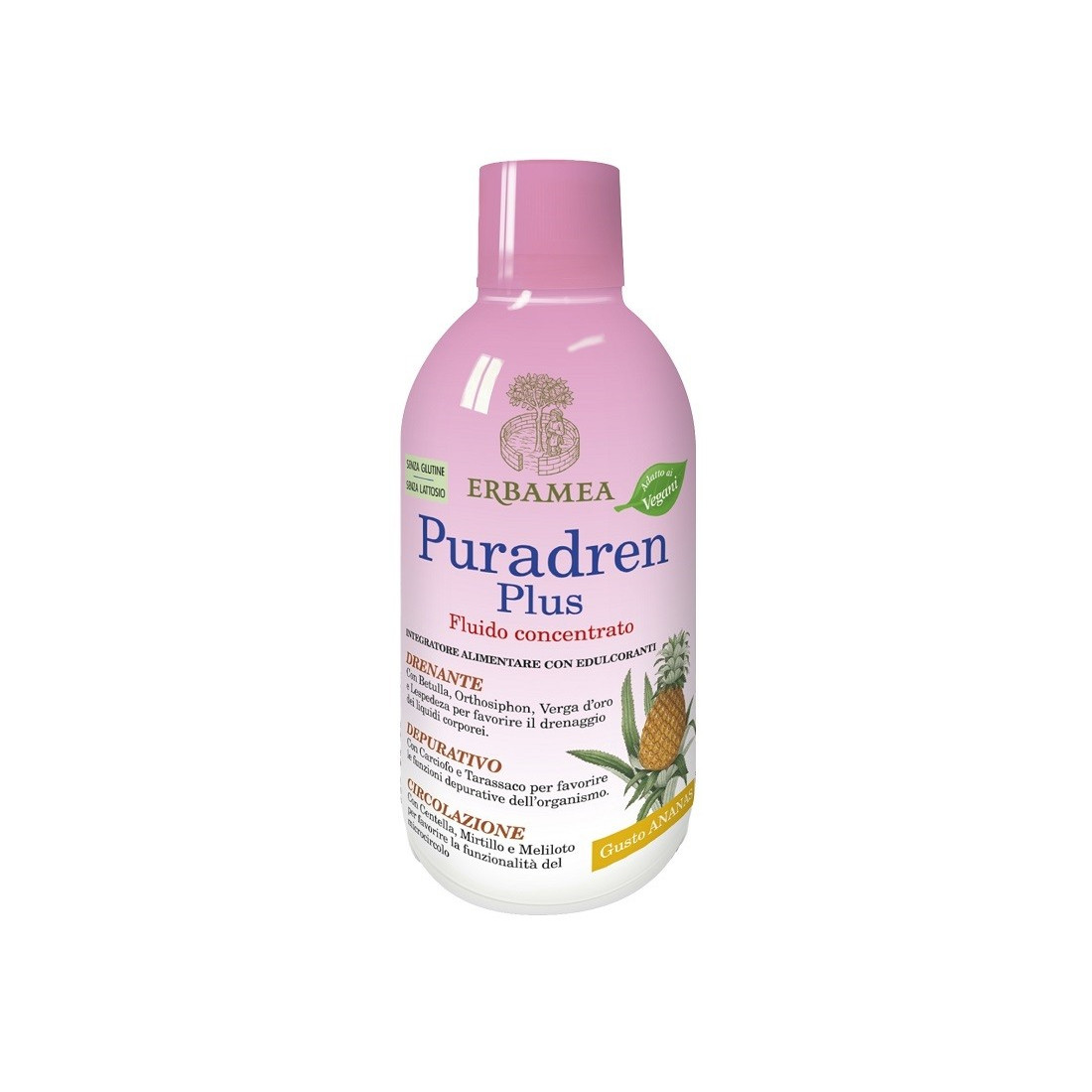 PURADREN PLUS ANANAS 500ML